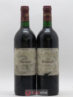 Madiran Château Bouscassé Alain Brumont  1996 - Lot of 2 Bottles
