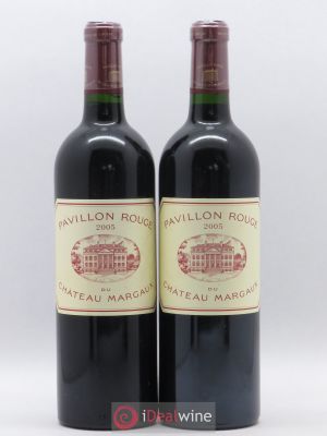 Pavillon Rouge du Château Margaux Second Vin  2005 - Lot of 2 Bottles