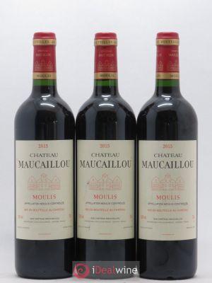 Château Maucaillou  2015 - Lot de 3 Bouteilles