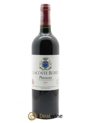 Lacoste Borie (OWC if 6 btls) 2015 - Lot of 1 Bottle