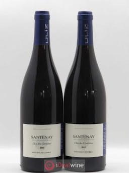 Santenay Clos des Cornières Uliz Antoine Petitprez 2015 - Lot of 2 Bottles