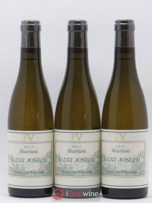 Saint-Joseph Mairlant François Villard  2017 - Lot of 3 Half-bottles