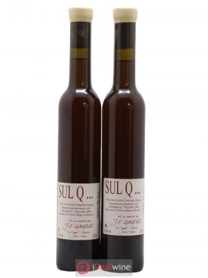 Vin de France Sul Q Anne et Jean François Ganevat  2004 - Lot de 2 Demi-bouteilles