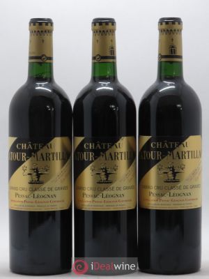 Château Latour-Martillac Cru Classé de Graves  2000 - Lot of 3 Bottles