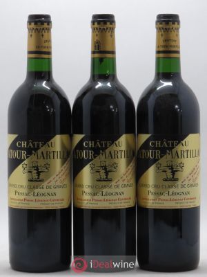Château Latour-Martillac Cru Classé de Graves  1997 - Lot de 3 Bouteilles