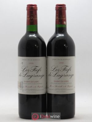 Les Fiefs de Lagrange Second Vin  1998 - Lot de 2 Bouteilles