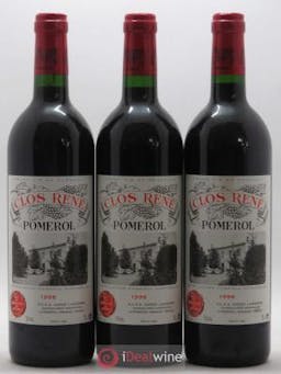 Clos René  1998 - Lot of 3 Bottles