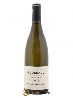 Meursault Les Criots Pierre Boisson (Domaine)  2017 - Lot of 1 Bottle
