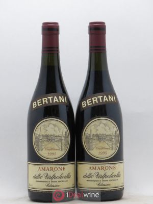Amarone della Valpolicella DOC Bertani 1995 - Lot of 2 Bottles