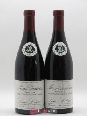 Mazis-Chambertin Grand Cru Louis Latour 2003 - Lot of 2 Bottles
