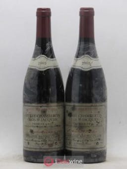 Gevrey-Chambertin 1er Cru Clos Saint-Jacques Bruno Clair (Domaine)  2005 - Lot of 2 Bottles