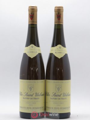 Pinot Gris Grand Cru Rangen de Thann Clos Saint-Urbain Zind-Humbrecht (Domaine)  2004 - Lot of 2 Bottles