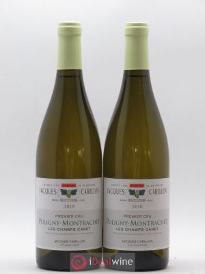 Puligny-Montrachet 1er Cru Les Champs Canet Jacques Carillon (Domaine)  2010 - Lot of 2 Bottles