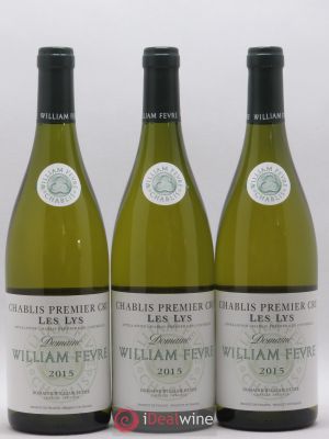 Chablis 1er Cru Les Lys William Fèvre (Domaine)  2015 - Lot of 3 Bottles
