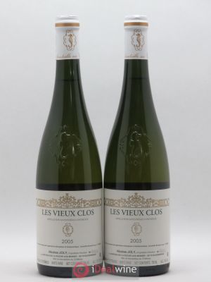Savennières Les Vieux Clos Vignobles de la Coulée de Serrant - Nicolas Joly  2005 - Lot de 2 Bouteilles