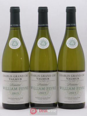Chablis Grand Cru Valmur William Fèvre (Domaine)  2015 - Lot of 3 Bottles