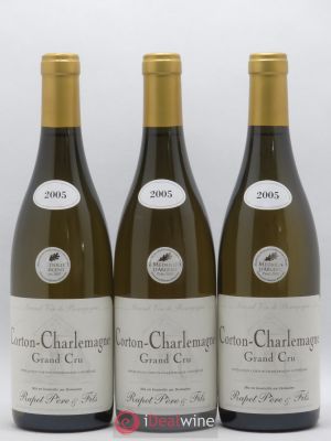 Corton-Charlemagne Grand Cru Rapet Père & Fils  2005 - Lot of 3 Bottles