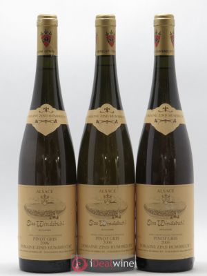 Alsace Clos Windsbuhl Zind-Humbrecht (Domaine)  2006 - Lot of 3 Bottles