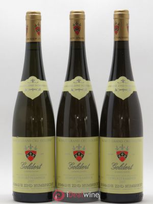 Gewurztraminer Grand Cru Goldert Domaine Zind Humbrecht 2007 - Lot of 3 Bottles