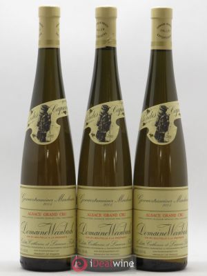 Gewurztraminer Grand Cru Marckrain Domaine Weinbach 2005 - Lot of 3 Bottles