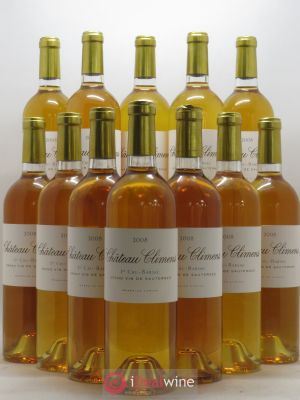Château Climens 1er Grand Cru Classé  2008 - Lot of 12 Bottles
