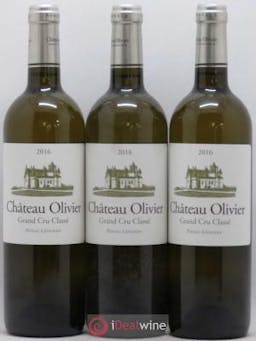 Château Olivier Cru Classé de Graves  2016 - Lot de 3 Bouteilles