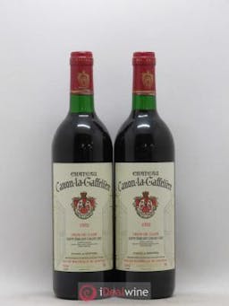 Château Canon la Gaffelière 1er Grand Cru Classé B  1992 - Lot of 2 Bottles