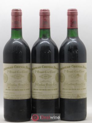 Château Cheval Blanc 1er Grand Cru Classé A  1989 - Lot de 3 Bouteilles