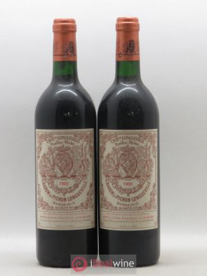 Pichon Longueville Baron 2ème Grand Cru Classé  1993 - Lot of 2 Bottles