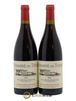 IGP Vaucluse (Vin de Pays de Vaucluse) Domaine des Tours Emmanuel Reynaud 2012 - Lot de 2 Bottles