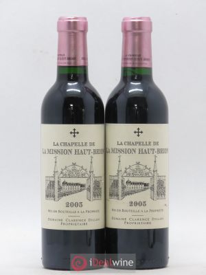 La Chapelle de La Mission Haut-Brion Second Vin  2005 - Lot de 2 Demi-bouteilles