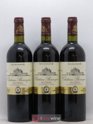 Château Barreyres Cru Bourgeois  2005 - Lot of 3 Bottles