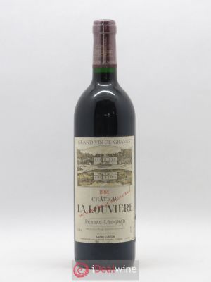 Château la Louvière  1988 - Lot of 1 Bottle