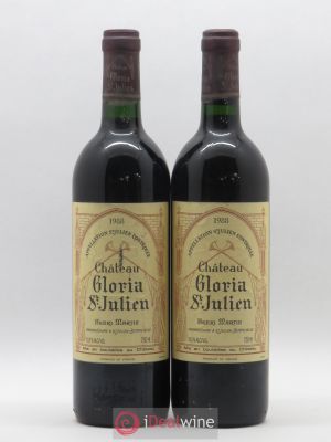 Château Gloria  1988 - Lot of 2 Bottles