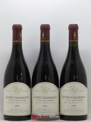 Gevrey-Chambertin 1er Cru Cazetiers Dupont-Tisserandot (Domaine)  2005 - Lot of 3 Bottles