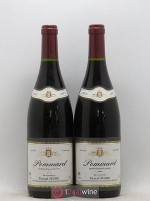 Pommard Pascal Mure 2005 - Lot of 2 Bottles