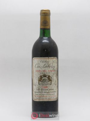 Château Cos Labory 5ème Grand Cru Classé  1986 - Lot of 1 Bottle