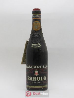 Barolo DOCG Riserva Classico Michele Mascarello 1958 - Lot of 1 Bottle