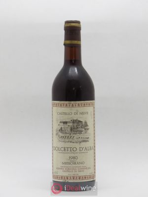 Dolcetto d'Alba DOC Messoirano Castello di Neive (sans prix de réserve) 1980 - Lot of 1 Bottle
