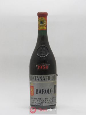 Barolo DOCG Fontanafredda 1958 - Lot of 1 Bottle