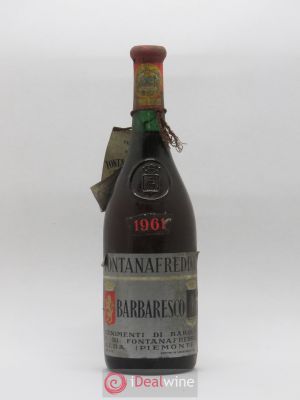 Barbaresco DOCG Fontanafredda 1961 - Lot of 1 Bottle