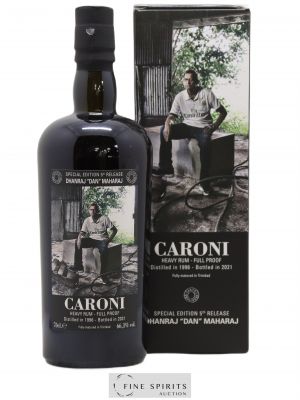 Caroni 1996 Velier Special Edition Dhanraj Dan Maharaj 5th Release - One of 730 - bottled 2021 Employee Serie   - Lot de 1 Bouteille