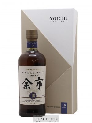 Yoichi 10 years Of. Gift Box 2 Glasses Nikka Whisky   - Lot of 1 Bottle