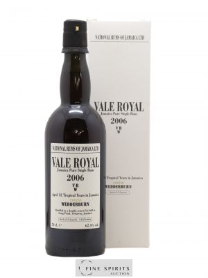 Vale Royal 12 years 2006 Velier VRW One of 3412 - bottled 2018   - Lot de 1 Bouteille
