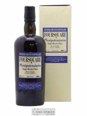 Foursquare 12 years 2007 Velier Plenipotenziario Barrel Proof - One of 6000 - bottled 2019  ---- - Lot de 1 Bouteille