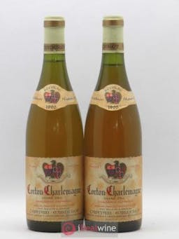 Corton-Charlemagne Grand Cru Maison Capitain Gagnerot 1990 - Lot de 2 Bouteilles