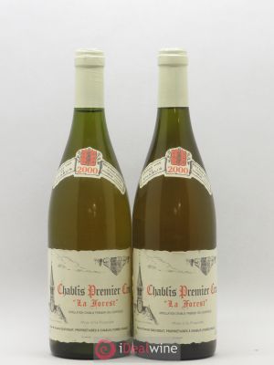 Chablis 1er Cru La Forest René et Vincent Dauvissat  2000 - Lot of 2 Bottles
