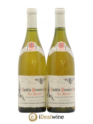 Chablis 1er Cru La Forest Vincent Dauvissat (Domaine)  2001 - Lot of 2 Bottles
