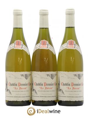 Chablis 1er Cru La Forest Vincent Dauvissat (Domaine)  2000 - Lot of 3 Bottles