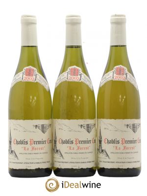 Chablis 1er Cru La Forest Vincent Dauvissat (Domaine)  2002 - Lot of 3 Bottles